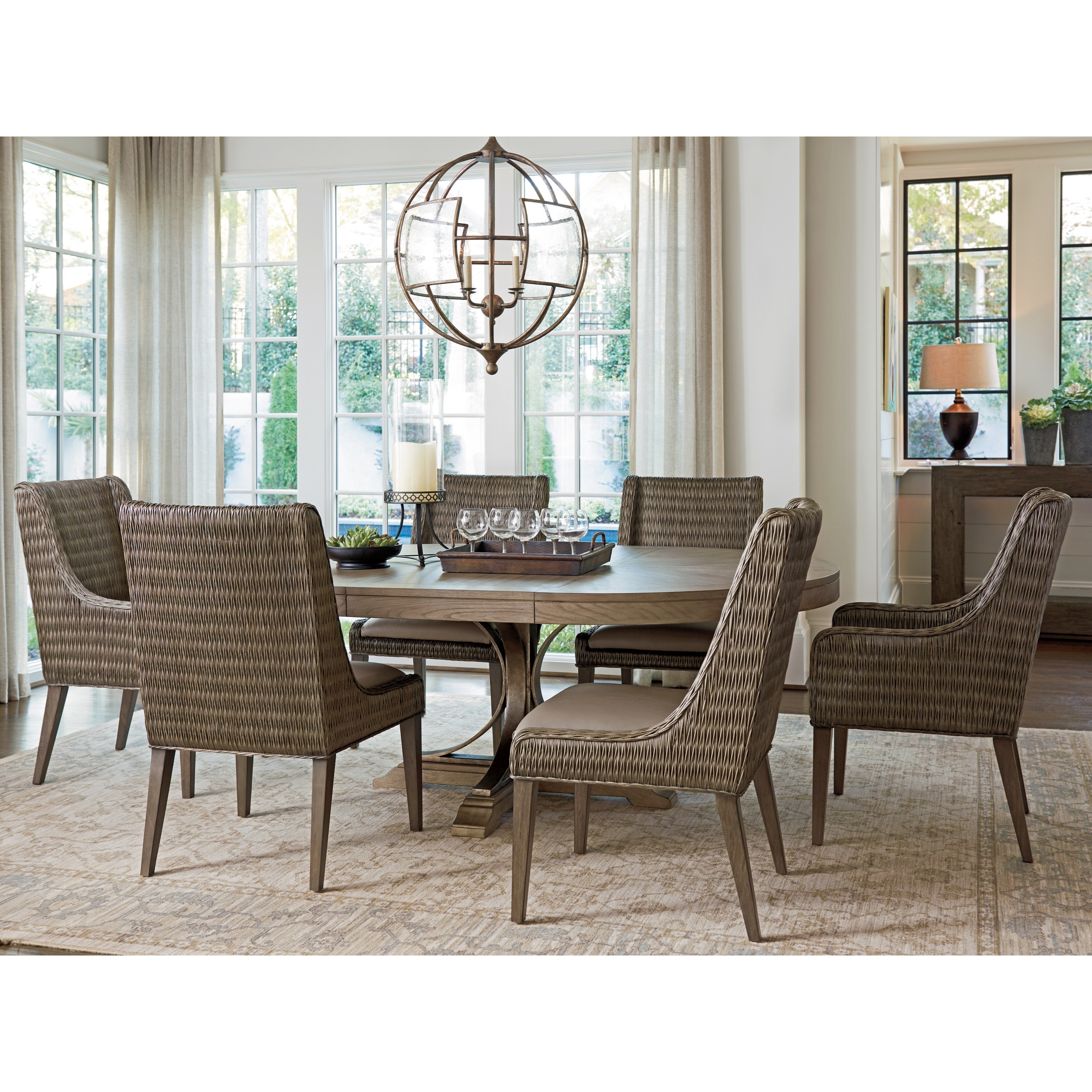 Tommy bahama cypress point dining table 2025